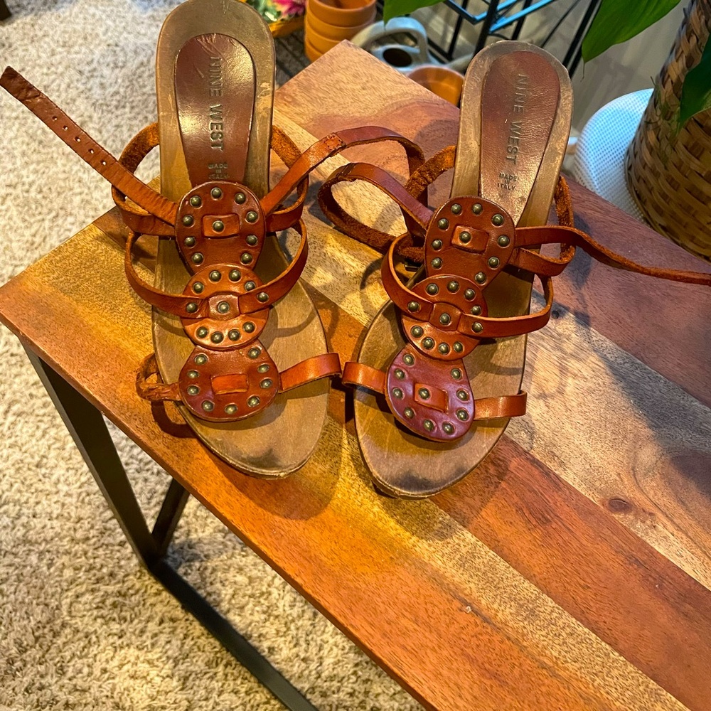 Nine West Brown leather 8M